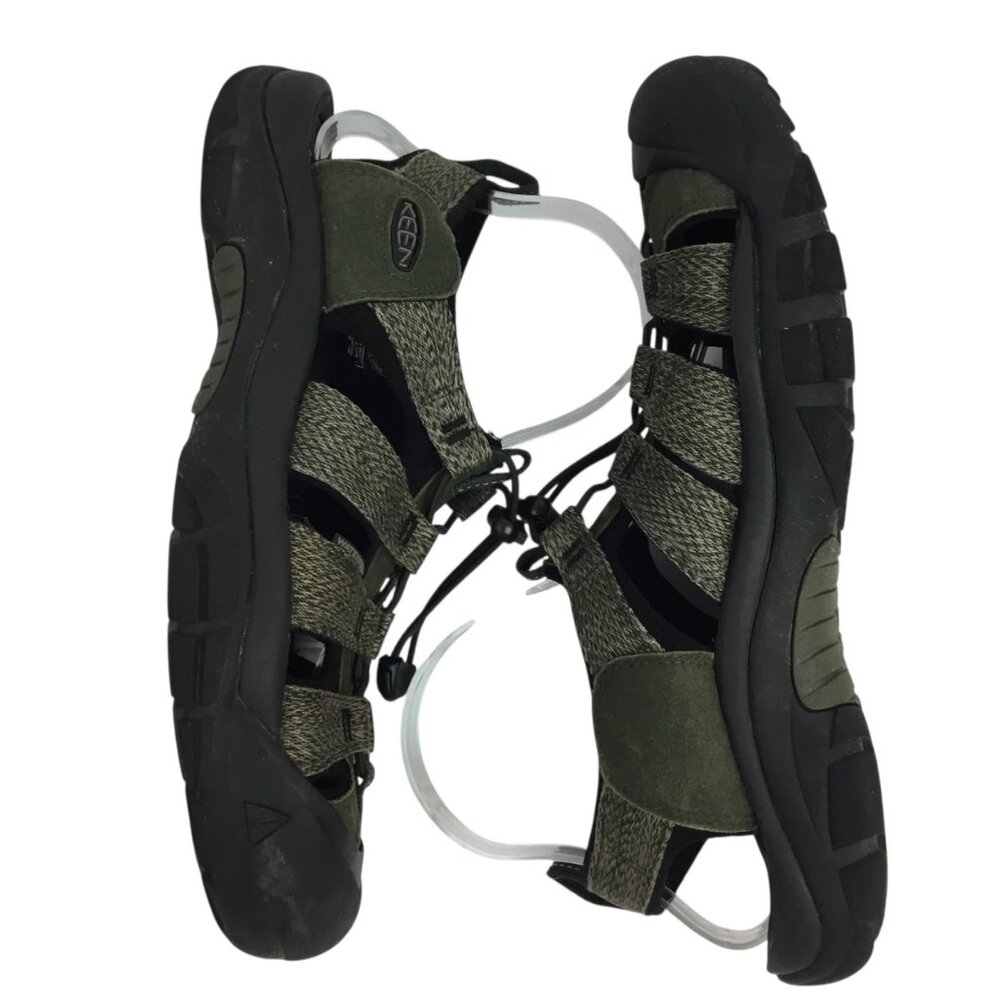 Keen Mens 11.5 Newport H2 Sandals Olive Green Washable Outdoor Hiking Shoes - Picture 4 of 11